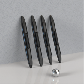 酱有好物 汽车车门气囊防撞条 黑色 四条装